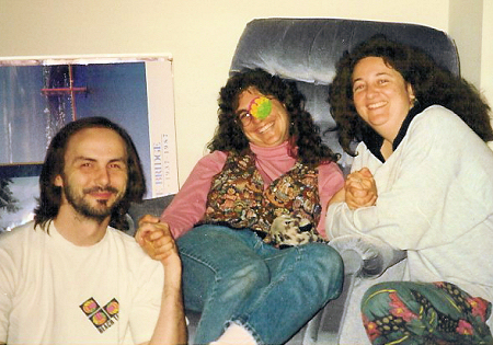 August 1994 - Greg, Mou, and Cyndi