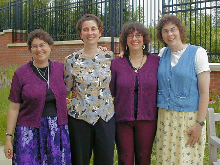 The four sisters: Martha, Alice, Shlomit, and Pauline